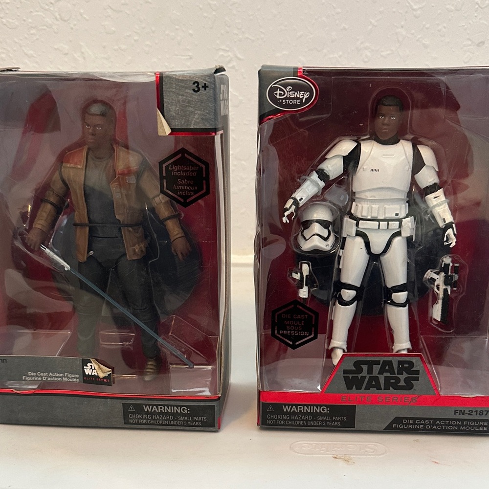 Star Wars Finn and elite series Stormtrooper Action Figures